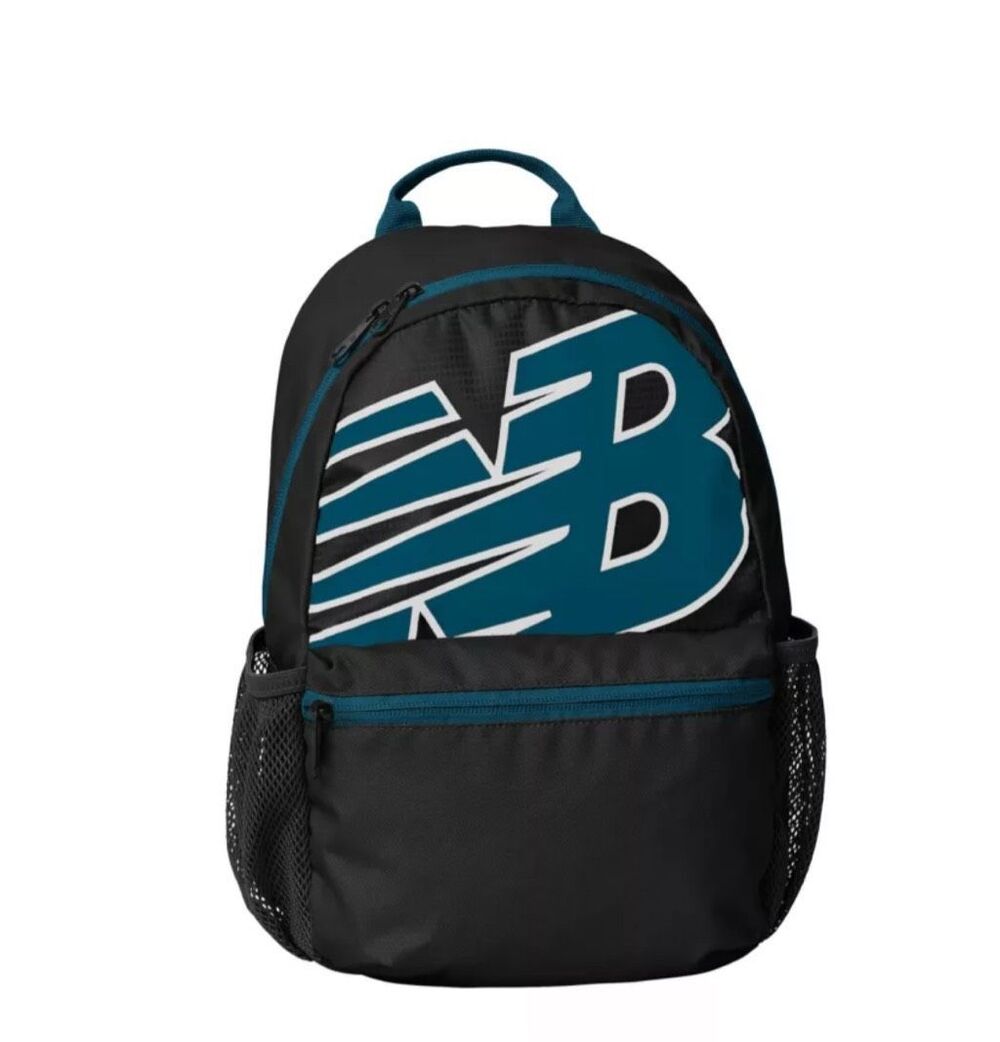 New Balance Core Perf Small Backpack Black Green Mini Bag NWT